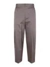 Liviana Conti Elasticated-waist Trousers In Brown