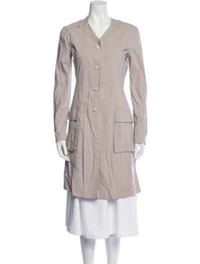 Pre-owned Liviana Conti Coat In Neutrals