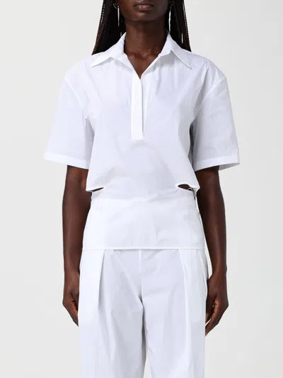 Liviana Conti Coat Woman  In White
