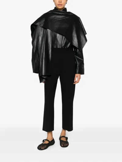 Liviana Conti Concealed Fastening Trousers In Black