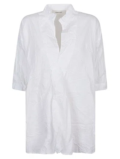 Liviana Conti Cotton Blend Shirt In White