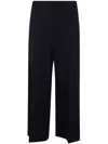 Liviana Conti Cropped Vetro Trousers In Black