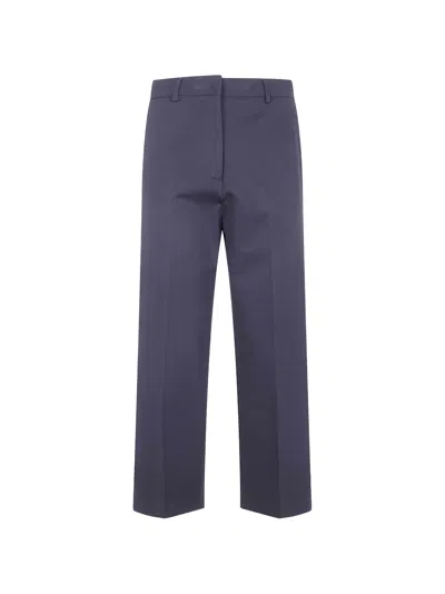 Liviana Conti Danny Straight Trousers In Blue