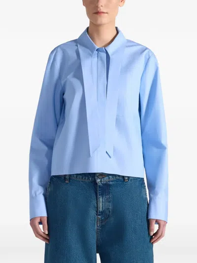 Liviana Conti Delsie Shirt In Blue