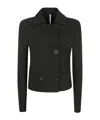 Liviana Conti Check Jacket In Black