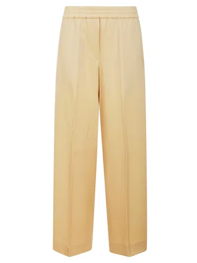 Liviana Conti Drawstring Pants In Miele