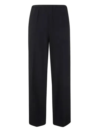 Liviana Conti Elastic-waist Trousers In Black