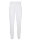 Liviana Conti Elastic-waist Trousers In White