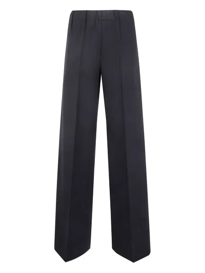 Liviana Conti Elastic-waistband Trousers In Black