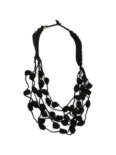 Liviana Conti "ethel" Necklace In Black