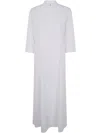 Liviana Conti Korean Neck Dress In White