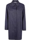 Liviana Conti Cotton Shirt In Blue