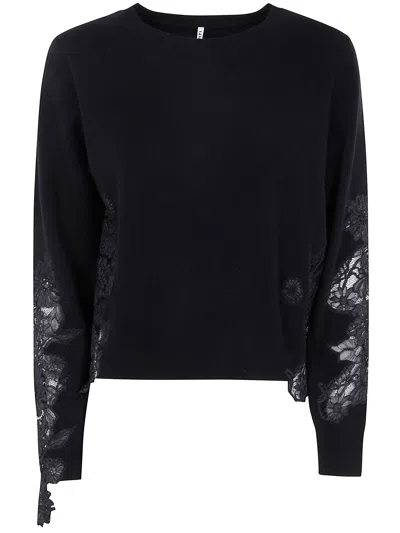 Liviana Conti "faith"sweater With Lace