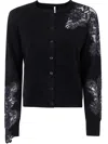 Liviana Conti "fidele"cardigan With Lace