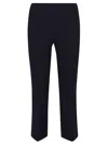 Liviana Conti Flared Cropped Trousers In Blue