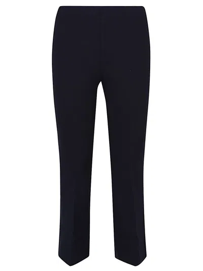 LIVIANA CONTI FLARED CROPPED TROUSERS