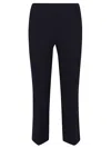 Liviana Conti Flared Cropped Trousers In Blue
