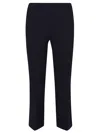 Liviana Conti Flared Cropped Trousers In Blue