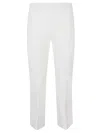 LIVIANA CONTI FLARED CROPPED TROUSERS