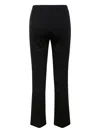Liviana Conti Flared Trousers In Black