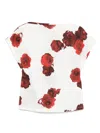 Liviana Conti Floral-print Blouse In White
