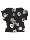 Liviana Conti Floral-print Blouse In Black
