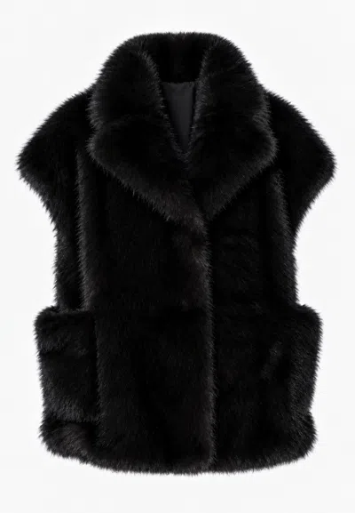 Liviana Conti Gilet Rian  In Black