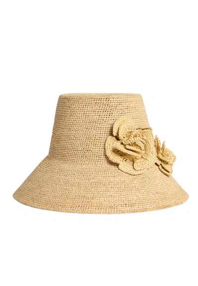 Liviana Conti Hat Kelly Woman  With Roses In Other