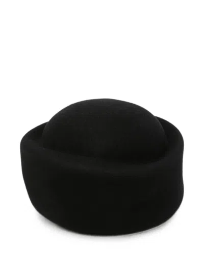Liviana Conti Hat Wool "edna" In Black