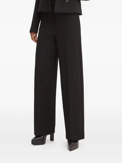 Liviana Conti High-waisted Trousers In Black