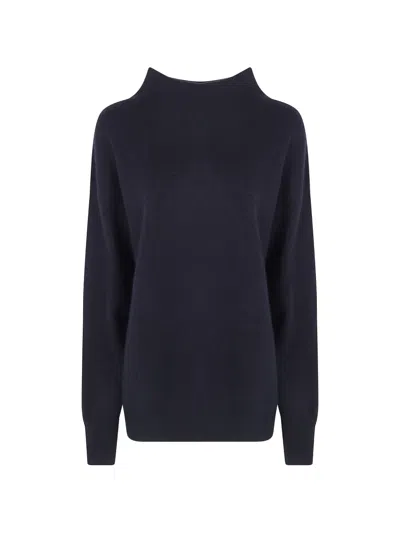 Liviana Conti High-neck Sweater In Black