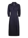 Liviana Conti Hole Dress In Blue