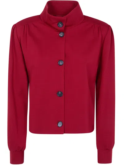 Liviana Conti Jacket Acetate "gary" In Red