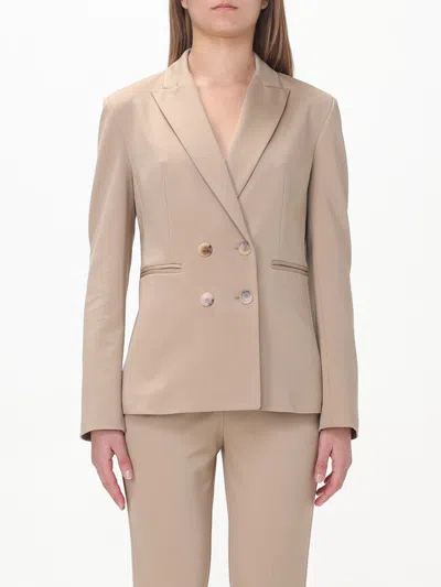 Liviana Conti Jacket  Woman In Beige