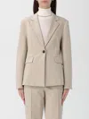 Liviana Conti Blazer  Woman Color Beige In Neutral