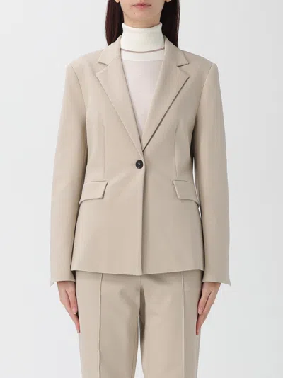 Liviana Conti Blazer  Woman Color Beige In Neutral