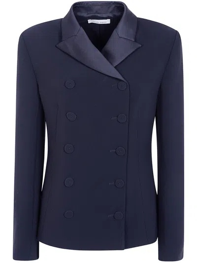 Liviana Conti Jacket Triacetate "louis" In Black