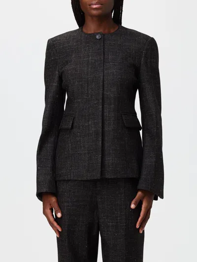 Liviana Conti Jacket Woman Color Brown In Black