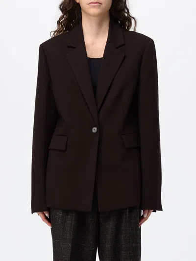 Liviana Conti Jacket Woman Color Brown