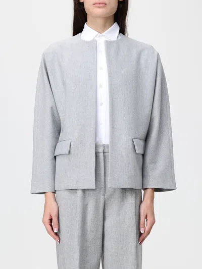 Liviana Conti Jacket Woman Color Multicolor In Gray