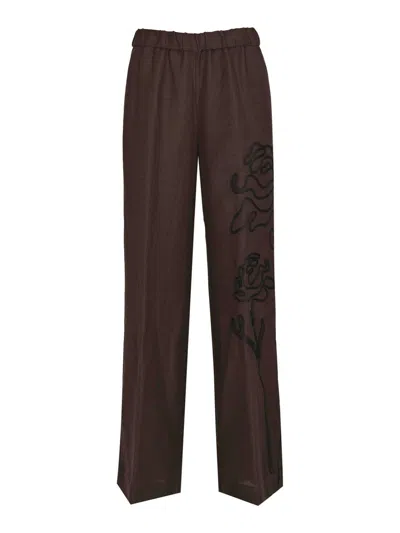 Liviana Conti Julian Pants In Brown