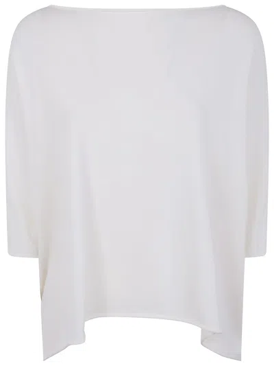 Liviana Conti Kimono Over Sweater In Gray