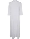 Liviana Conti Korean Neck Dress In White