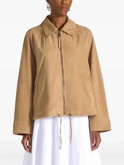 Liviana Conti Lance Jacket In Brown