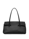 Liviana Conti Leather Tote Bag In Black