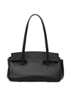 Liviana Conti Leather Tote Bag In Black
