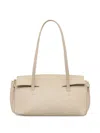 Liviana Conti Leather Tote Bag In Neutral