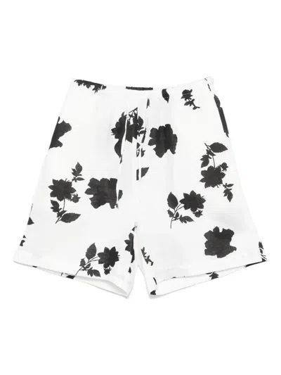 Liviana Conti Linen Shorts In Multi