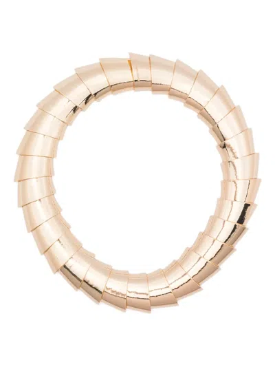 Liviana Conti Logo-engraved Necklace In Gold