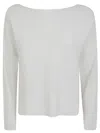 Liviana Conti Long Sleeves Asymmetric Sweater
